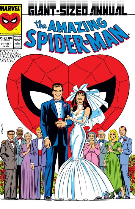 Peter Parker và Mary Jane Watson trong Marvel Comics