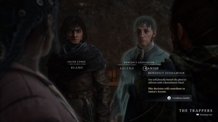 Ảnh chụp màn hình của Banishers: Ghosts of New Eden trên PS5