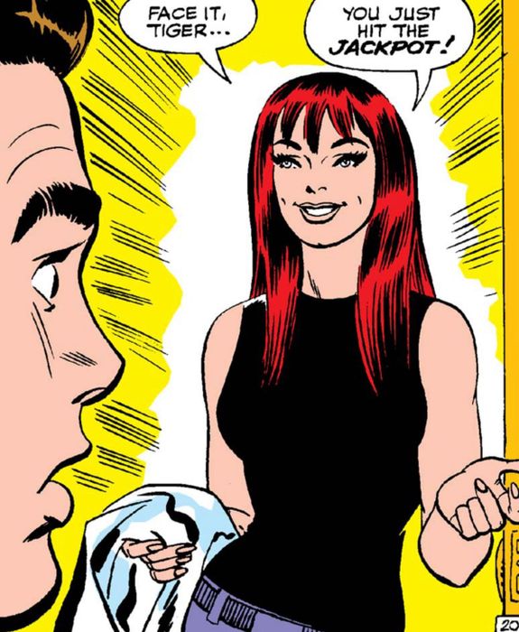 Peter Parker và Mary Jane Watson trong Marvel Comics