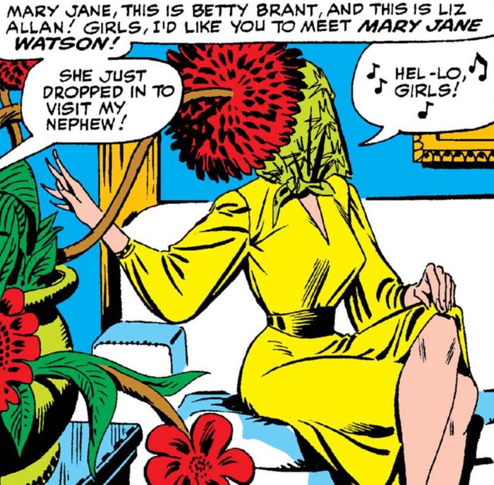Peter Parker và Mary Jane Watson trong Marvel Comics