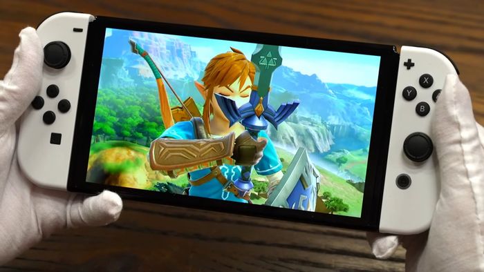 Nintendo Switch OLED trên tay