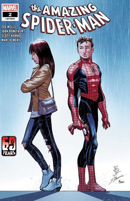 Peter Parker và Mary Jane Watson trong Marvel Comics