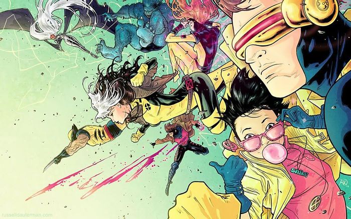 Nghệ thuật fan X-Men của Russell Dauterman