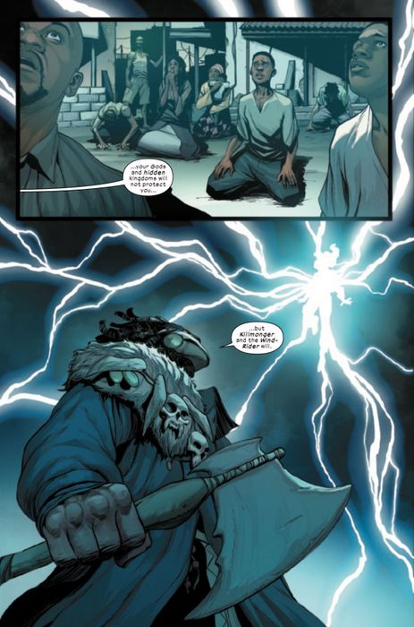 Nghệ thuật bên trong của Ultimate Black Panther #1