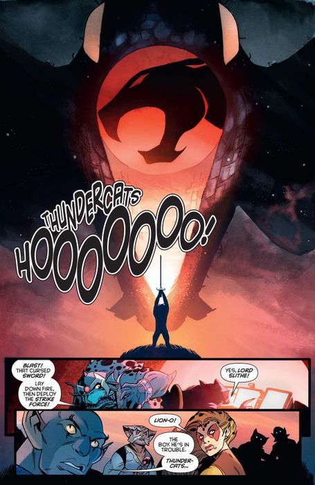 Minh họa từ ThunderCats #1