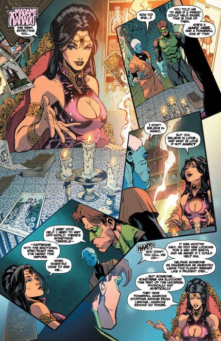 Nghệ thuật từ Green Lantern #8