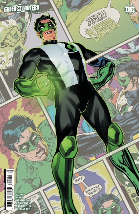 Nghệ thuật từ Green Lantern #8