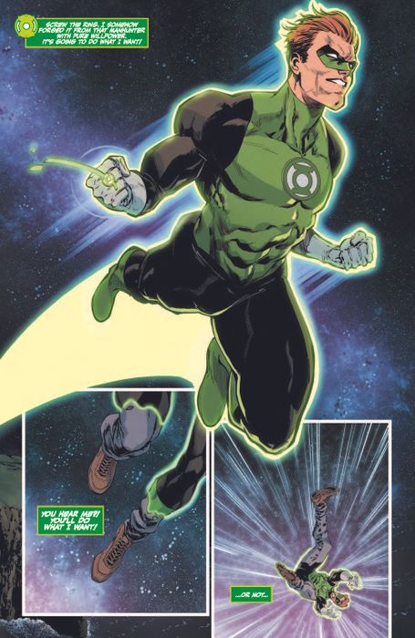 Nghệ thuật từ Green Lantern #8
