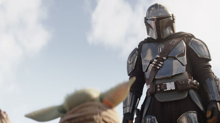 Một hình ảnh từ mùa 3 của The Mandalorian