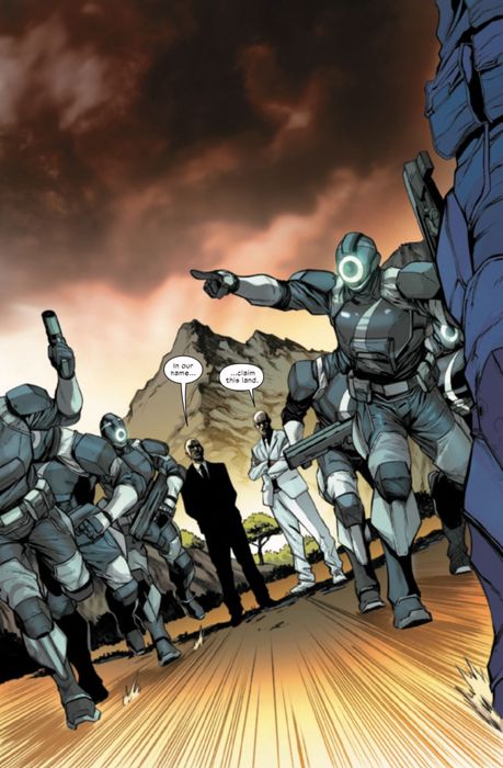 Nghệ thuật bên trong của Ultimate Black Panther #1