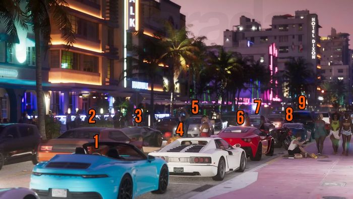 Xe trong GTA 6
