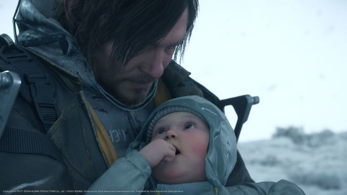 Ảnh chụp màn hình Death Stranding 2 trên PS5
