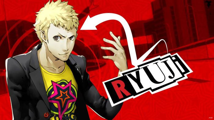 Poster nhân vật Ryuji cho Persona 5