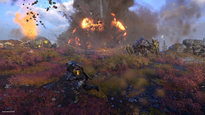 Ảnh chụp Helldivers 2 PS5