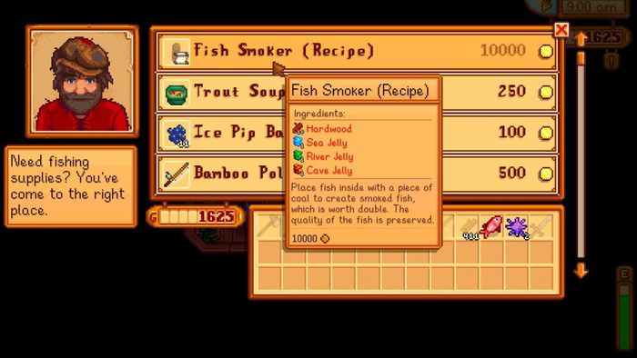 Sứa Biển trong Stardew Valley