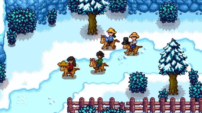 Ngựa trong Stardew Valley