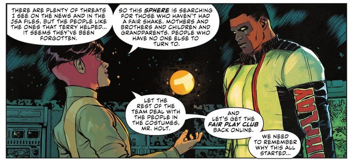 Nghệ thuật từ Justice Society of America #9