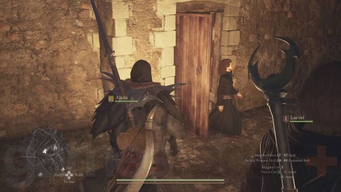 Albert rời khỏi nhà trong nhiệm vụ Dragon's Dogma 2 A Beggar's Tale