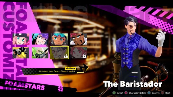 Cách mở khóa The Baristador trong Foamstars