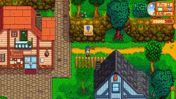 Cửa hàng sách Stardew Valley