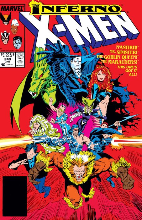 Bìa của Uncanny X-Men #240