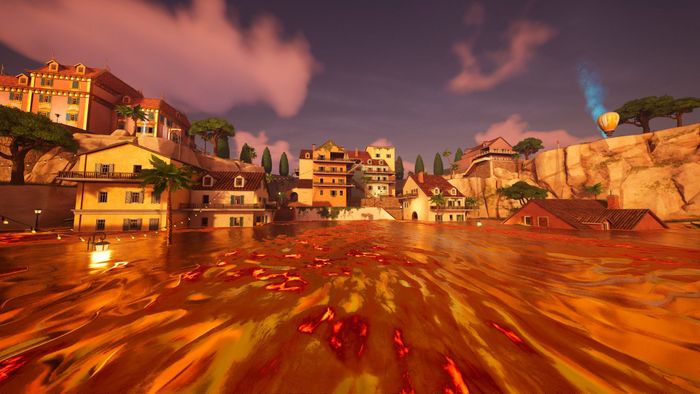 Fortnite Đất Đỏ Lửa