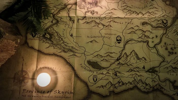 Bản đồ của Elder Scrolls