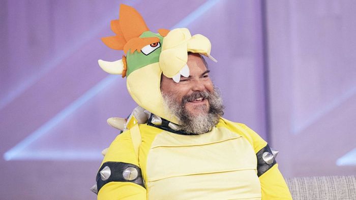 Jack Black trong trang phục Bowser