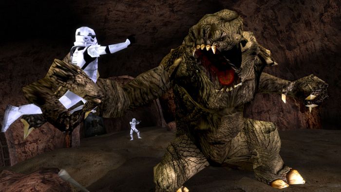 Một bức ảnh chụp màn hình từ Star Wars: Battlefront Classic Collection.