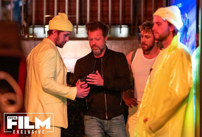 Ryan Gosling, David Leitch và Justin Eaton trên bộ phim The Fall Guy