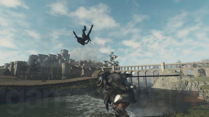 Dragon's Dogma 2 Dragonsplague ném Pawn vào nước