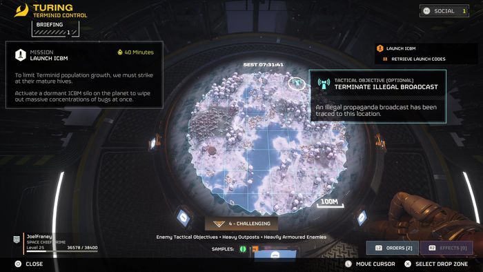 Mục tiêu Phụ của Helldivers 2