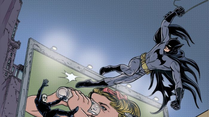 Nghệ thuật từ tập truyện tranh Batman: Dark Age #1