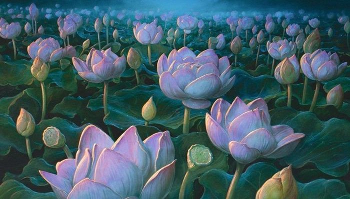 Lotus field Magic the Gathering nghệ thuật thẻ Explorer hợp lệ