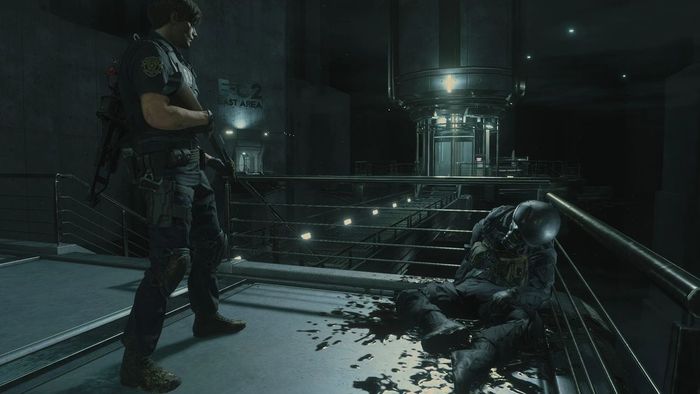 Resident Evil 2 Remake với camera cố định