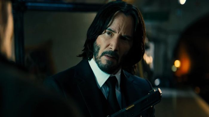 Keanu Reeves vai diễn John Wick trong John Wick: Chapter 4