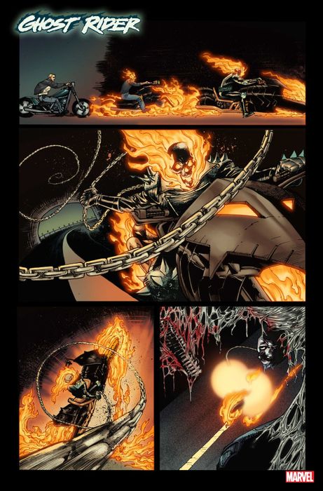 Nghệ thuật từ Ghost Rider: Final Vengeance #1