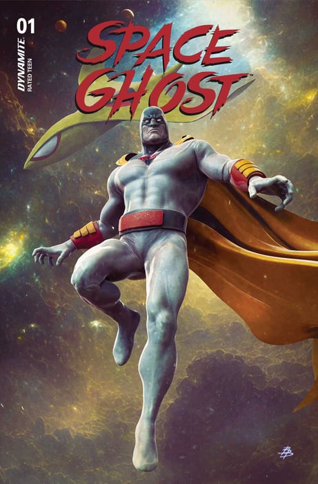 Bìa Space Ghost #1 do Bjorn barends thiết kế