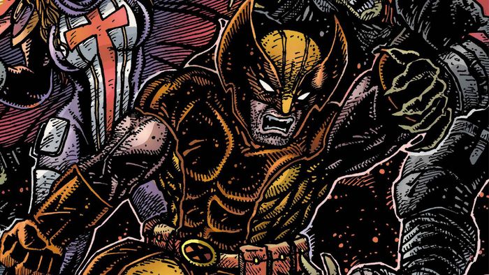 Bìa phiên bản #1 của Wolverine: Blood Hunt do Kevin Eastman vẽ