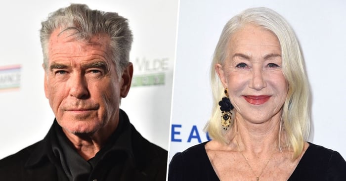 Pierce Brosnan và Helen Mirren