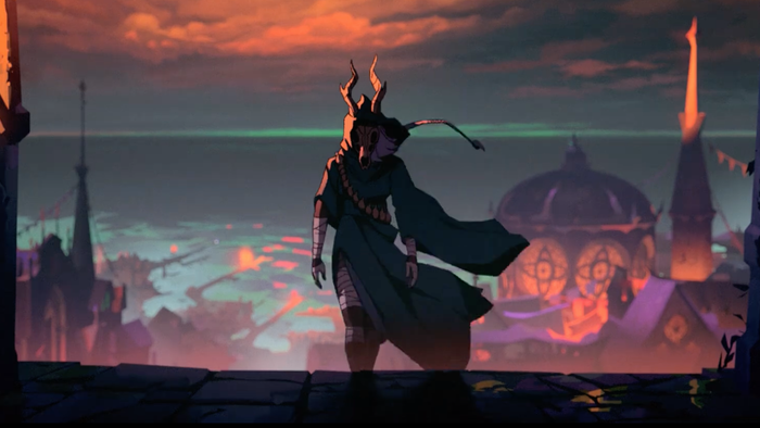 Wonderer đang đi tới Spire trong một bức ảnh từ trailer ra mắt động Slay the Spire 2