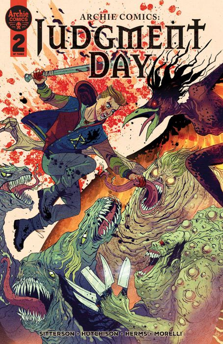 Bìa từ Archie Comics: Judgment Day #2