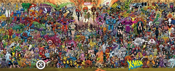 Bìa biến thể X-Men #700 của Scott Koblish