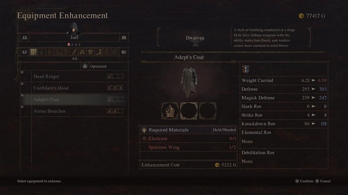 Đô vật Dwarven Smithing trong Dragon's Dogma 2