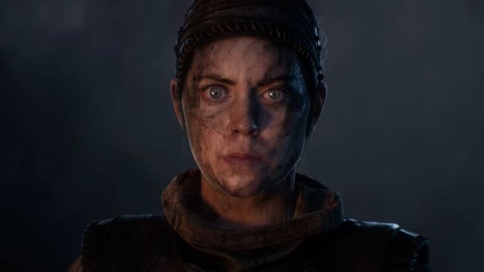 Hellblade 2 Senua face screenshot