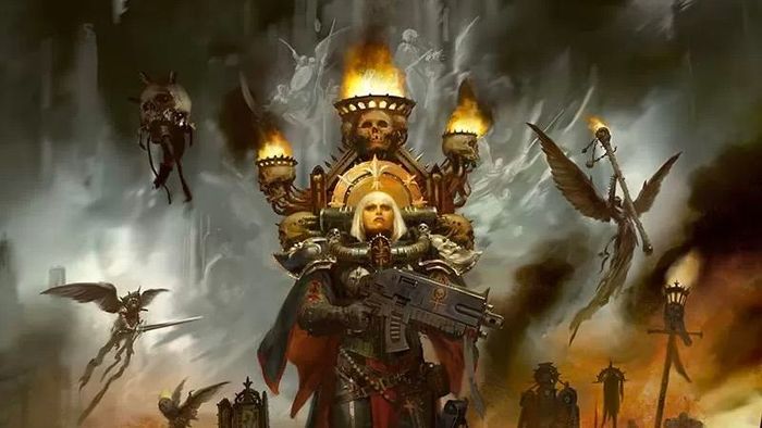 Bìa sách mã Adepta Sororitas / Sisters of Battle