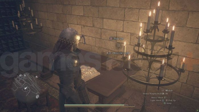 Vị trí Let There Be Light trong Dragons Dogma 2