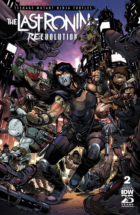 Bìa truyện tranh từ TMNT: The Last Ronin II #2