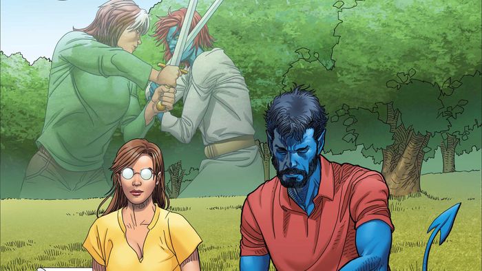 Nghệ thuật nội bộ của X-Men #700