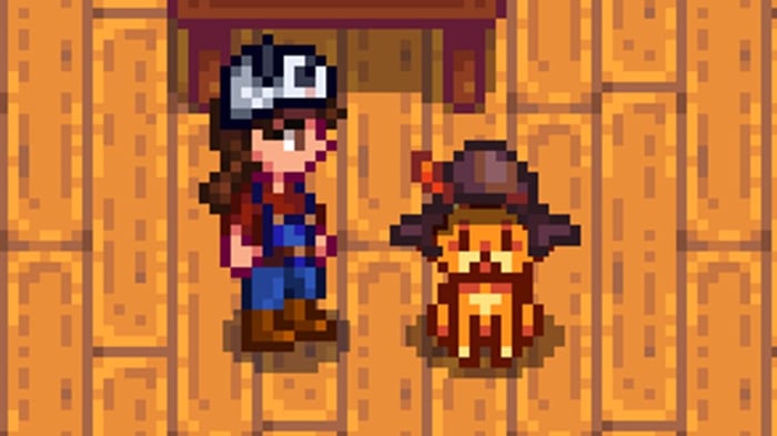 Mod mũ mèo cho Stardew Valley